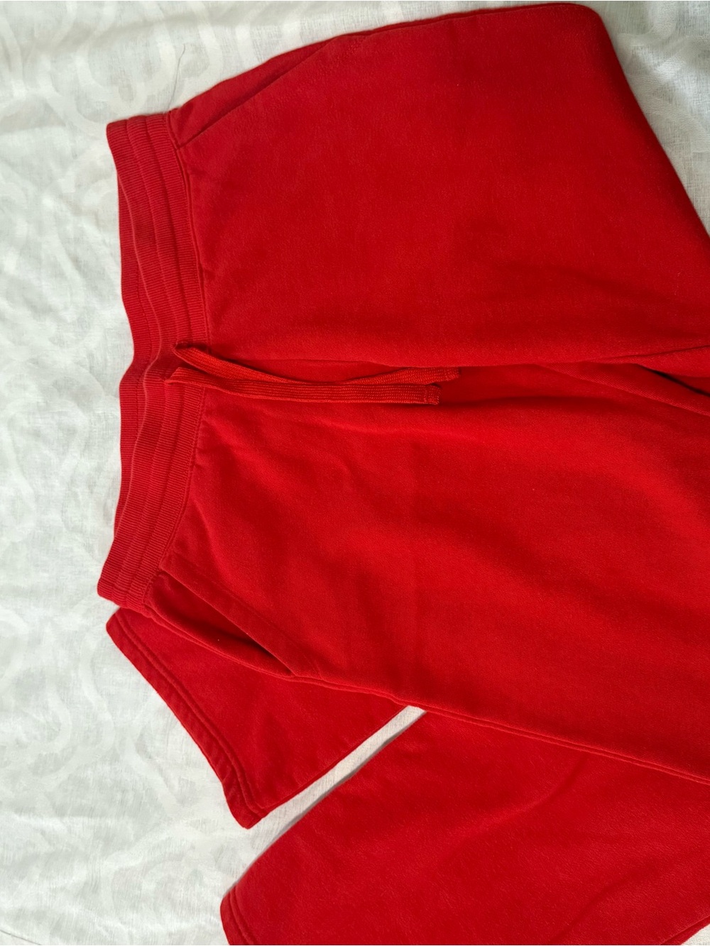 Amazon Essentials Red Fleece Sweatpants - Picture 6 of 10